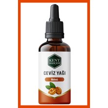 Kent Bahçesi Ceviz Yağı 100 ml Soğuk Sıkım %100 Saf Doğal Ve Katkısız Cold Press Wallnut Oil