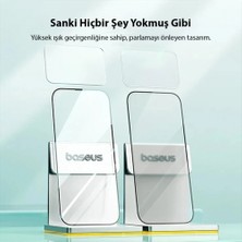 Ally Baseus Crystal iPhone 15 Full Koruma Eye-Protection Tempered Cam Ekran Koruyucu