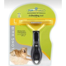 Furminator Furminatör Long Hair Köpekler Için Tüy Toplama Tarağı Tarama Fırçası Large Uzun Tüyler Için Toplayıcı