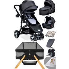 Bay Home Yeni Doğan 9 In 1 Full Takım 945 Travel Sistem Bebek Arabası Angel Sepet Anne Yanı Beşik