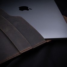 Minimal X Design Minimal x Apple Macbook Kılıfı - 13 Inç ve 16 Inç Uyumlu - Gerçek Deri ve El Yapımı - Hakiki Deri ve Yüksek Kalite