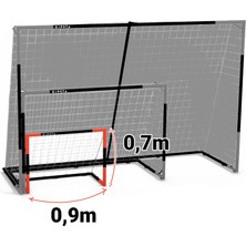 Decathlon Futbol Kalesi - Lacivert / Kırmızı - S Boy - SG500