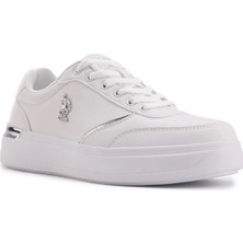 U.S. Polo Assn. Alka Kadın Ayakkabı - Beyaz