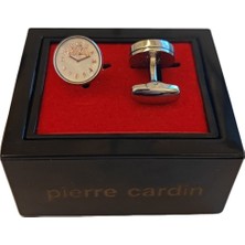 Pierre Cardin Özel Işlemeli Saat Görünümlü Kol Düğmesi