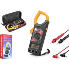 Tekno Trust DT-266 Pensampermetre Ölçü Aleti Clampmeter Pensampermetre