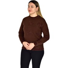 Liliyana Kadın Yumoş Spor Triko Kazak BGL-ST03363