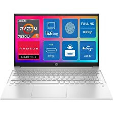 Hp Pavilion 15-EH3011NT Amd Ryzen 5 7530U 16GB 1tb SSD 15.6" Fhd Freedos Taşınabilir Bilgisayar 7P6A9EA Ritimtech