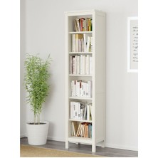 IKEA Hemnes Açık Kitaplık Beyaz Vernik 49X197 cm