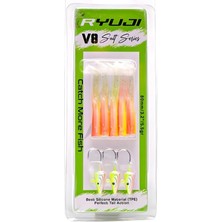 Ryuji V8 8cm 5.5gr Silikon Yem