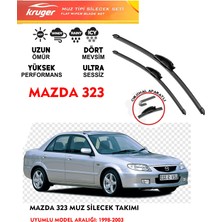 Kruger Mazda 323 Muz Silecek Takımı (1998 - 2003)