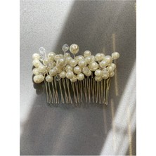 Pearly Handmade Inci Kristal Tarak Toka