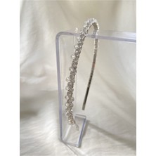 Pearly Handmade (G)Beyaz Kristal Taç