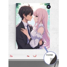 Postermanya Evli Çift Manga Anime Poster - Afiş - Dekoratif Duvar Posteri