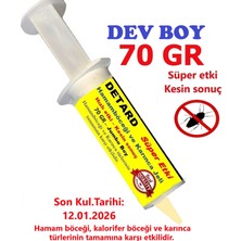 Detard Hamam Böceği ve Karınca Jeli 70 Gr. Süper Etkili Böcek Ilacı Kokusuz Güvenli