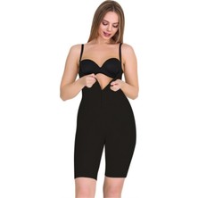KORSEFABRİKA Trend Mood STORE Agraflı Göğüs Altı Zayıflatan Toparlayıcı Uzun Paça Badi Korse