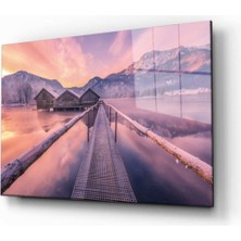 Miraaxx Doğa Manzara Cam Tablo 4mm Dayanıklı Temperli Cam