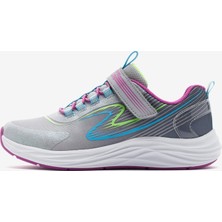 Skechers Go - Run - Accelerate Büyük Kız Çocuk Gri Spor Ayakkabı 303920L Gymt