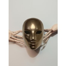 Venemask Venedik Maskesi - Gold Yüz - Bauta Maske