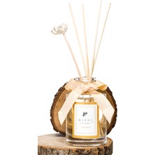 Missi 100 ml Silindir Şişe Dark Wood Bambu Çubuklu Oda Kokusu