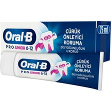 Oral-B Pro Junior Çürük Önleyici Koruma Diş Macunu 75 ml