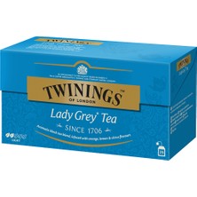 Twinings Lady Grey 25'lik Poşet Çay