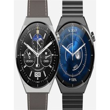 Tekno Trust Gümüş Watch Gt3 Max Siyah Akıllı Saat