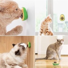 Periboia Avokado Model Yapışkanlı Kedi Oyuncağı Yenilebilir Kedi Nanesi Otu