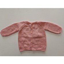 Hobi Kafe El Örgüsü 12-18 Ay Bebek-Çocuk Hırkası