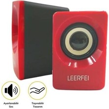 Periboia N62 1+1 Multimedia USB ve Jacklı Mini Hoparlör Yüksek Stereo Ses Sistemi