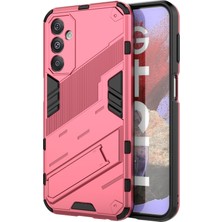 Seashell Digital Samsung Galaxy F34 5g M34 5g Anti Drop Pc+Tpu Kickstand Rosearka Telefon Kılıfı (Yurt Dışından)