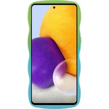 Seashell Digital Samsung Galaxy A72 4g 5g Vaka Dalga Kenarı Tamı Tpu Telefon Leri+Bebek Telefon Kılıfı (Yurt Dışından)