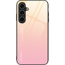 Seashell Digital Samsung Galaxy A15 Için 5g Geri Geri Düzenleyici Renk Temsilli Cam Koruyucu Altın Telefon Kılıfı (Yurt Dışından)