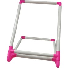 Elegantshop Klipsli Boru Nakış Kasnağı Ikili (20X25 ve 25X35CM)