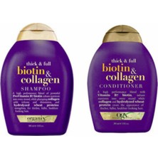 Dolgunlaştırıcı Biotin ve Kolajen Şampuan 385 ml X2 Adet LSTLKKZMT75K