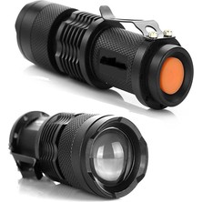 Dgspirit LED El Feneri, Alüminyum Alaşımlı 1200LM Ayarlanabilir Zoom Işık Lambası, Kaymaz Su Geçirmez Uzun Menzilli Güçlü Işık Orch Bisiklet Dağcılık Için Renk (Yurt Dışından)