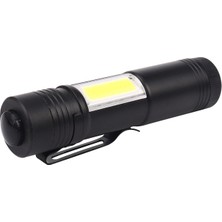 Dgspirit 2x Mini Taşınabilir Q5 LED El Feneri Xpe ve Cob Çalışma Işığı Lanterna Ful Kalem Torch Lambası 4 Modu 14500 Veya Aa Kullanın (Yurt Dışından)