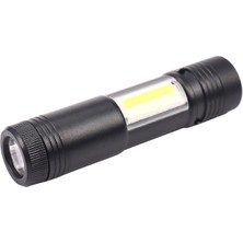 Dgspirit 2x Mini Taşınabilir Q5 LED El Feneri Xpe ve Cob Çalışma Işığı Lanterna Ful Kalem Torch Lambası 4 Modu 14500 Veya Aa Kullanın (Yurt Dışından)