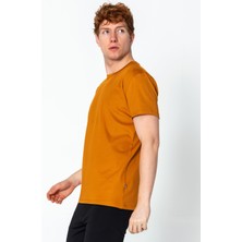 Cekmon Erkek Fit Rahat Naylon Bisiklet Yaka Seyahatlik T-Shirt