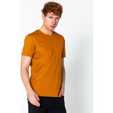 Cekmon Erkek Fit Rahat Naylon Bisiklet Yaka Seyahatlik T-Shirt