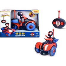 Dolunay Oyuncak 203223001 Rc Miles Morales Tekno Yarışçı 1:24 -Dickie