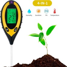 Xiaxiaoer Namuny Toprak Ph Ölçer Toprak Test Cihazı, 4'ü 1 Arada Toprak Test Kiti, Ph Nem Sıcaklığı Hafif Su Test Cihazı ve Monitör, Test Kitleri (Yurt Dışından)