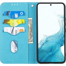 Seashell Digital Samsung Galaxy A25 5g 5g Dokuma Doku Pu Deri Telefon Kılıfı (Yurt Dışından)