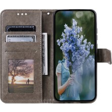 Seashell Digital Samsung Galaxy A05 4g Pu Pu Deri Baskılı Strap Grey Telefon Kılıfı (Yurt Dışından)