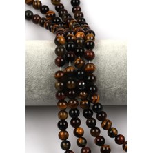 Alibaba Doğaltaş Multi Kaplan Gözü Doğal Taş Dizi 8 mm Küre Kesim