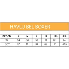 Abani Classic Ceylanoğlu 4'lü Erkek Penye Havlu Bel Boxer