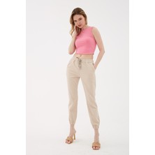 Fashion Friends Pamuklu Regular Fit Jogger Spor Pantolon Pantolon 24Y0009K1