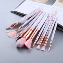 Mingming Shop Koyu Mavi Fld Adet Mermer Makyaj Fırça Seti Kozmetik Aracı Toz Göz Farı Fondöten Allık Karıştırma Güzellik Pinceaux De Maquillage (Yurt Dışından)