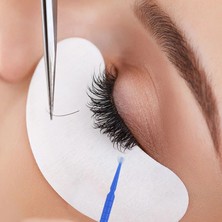 Mingming Shop 100 Adet Siyah Tek Kullanımlık Mikro Kirpik Fırçaları Maskara Değnekleri Aplikatör Değnek Kirpikler Fırçalar Biriktiriciler Kirpikler Uzatma Makyaj Araçları (Yurt Dışından)