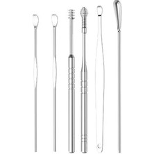 Mingming Shop Sarı Stil Et Kulak Temizleyici Kulak Kiri Temizleme Aracı Earpick Küret Yeniden Kullanılabilir Kulak Temizleme Balmumu Sökücü Bahar Kaşık Kulak Temizleme Çubuğu Temizleyici (Yurt Dışından)