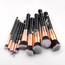 Mingming Shop 5 Adet Beyaz Fld Makyaj Fırça Seti Kozmetik Pudra Göz Farı Fondöten Allık Karıştırma Güzellik Makyajı Brochas Maquillaje Kıt (Yurt Dışından)